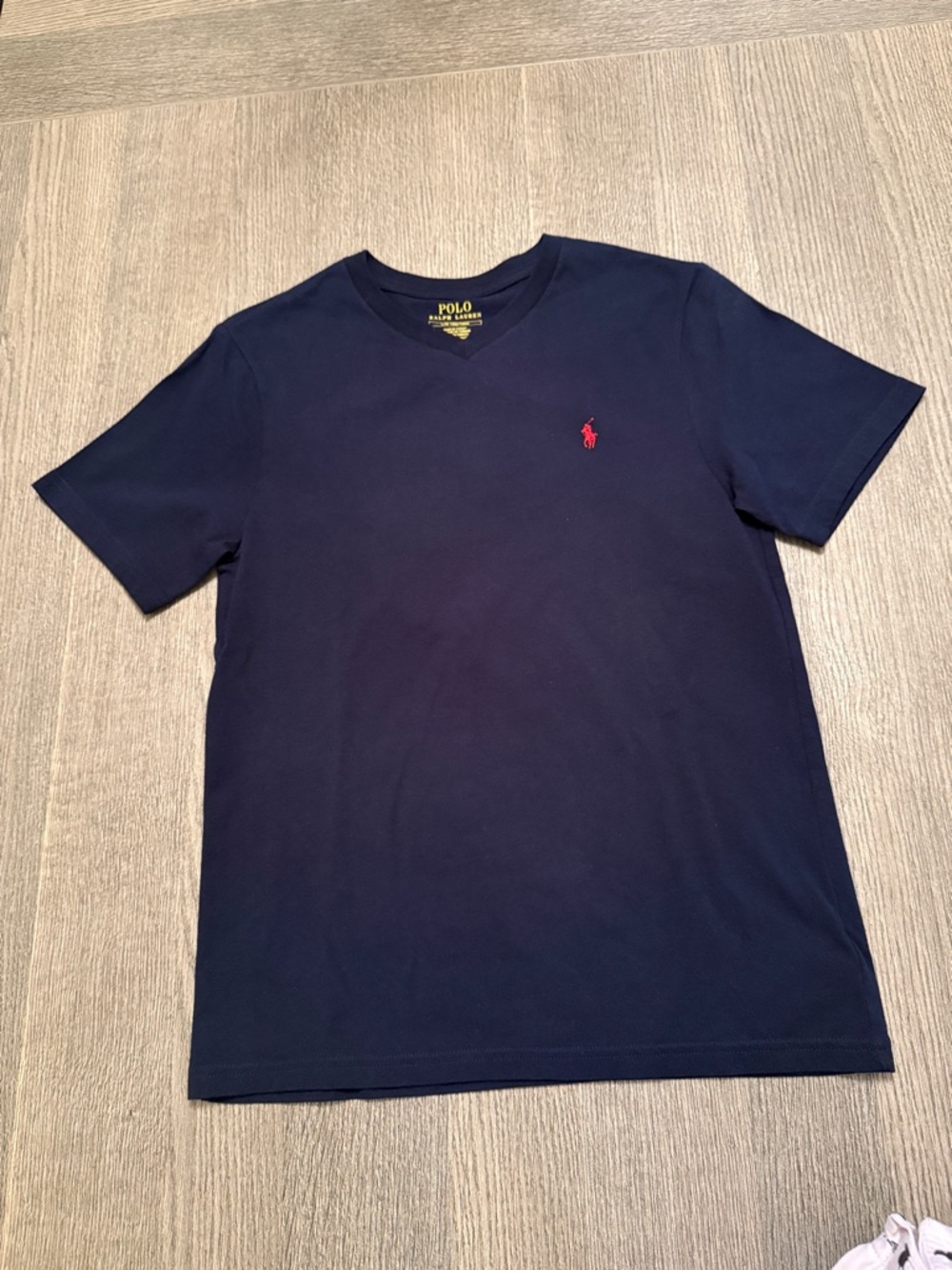 Polo by Ralph Lauren Navy V-Neck Tee